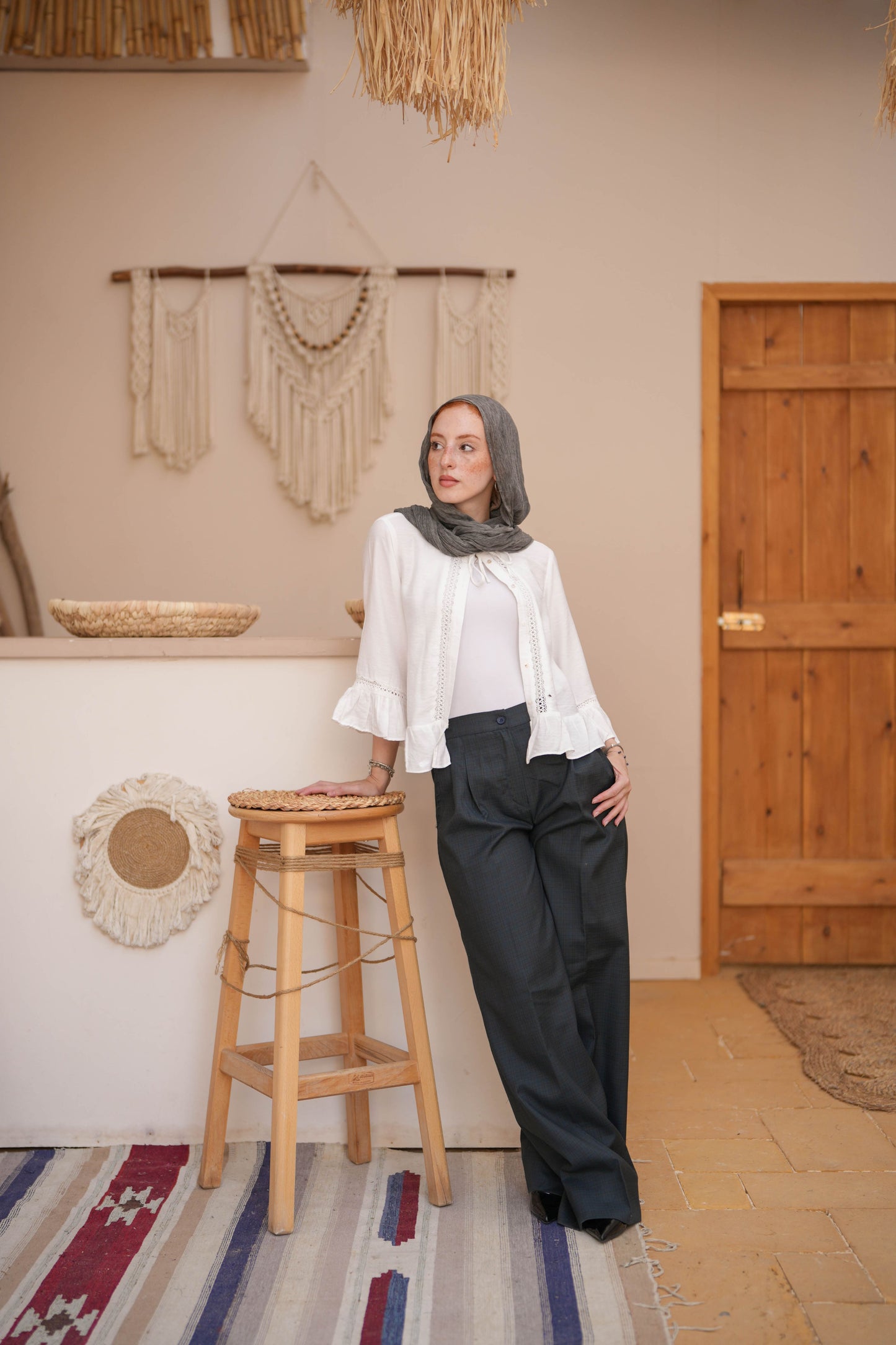 Multicolor Caro classic Pants