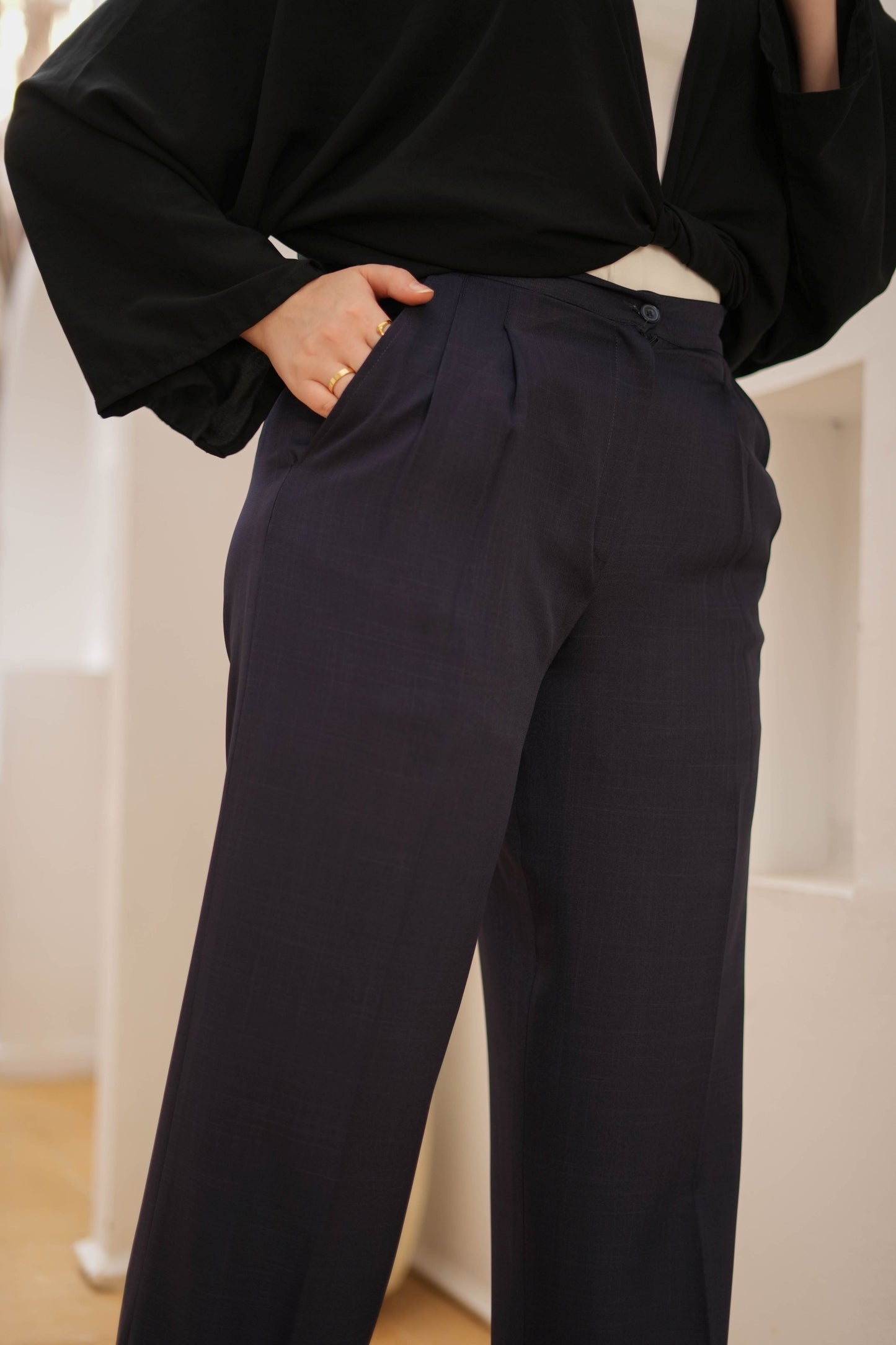 Classic Straight-fit Trousers